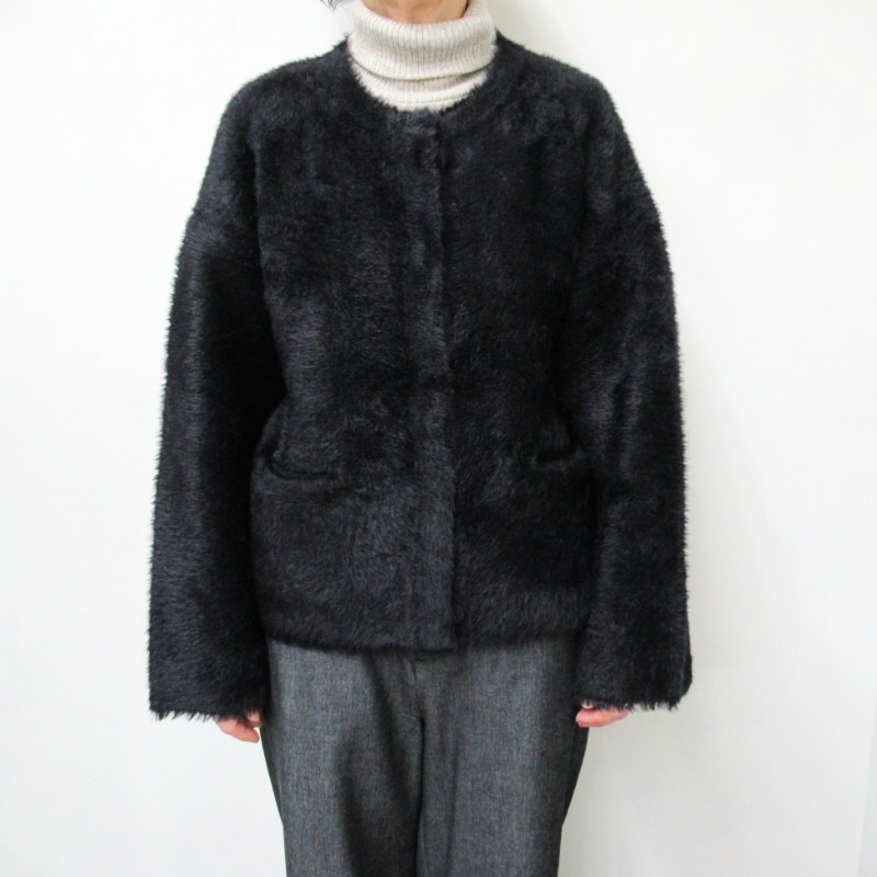 sosotto  フェイクファーニットカーデ / BK05